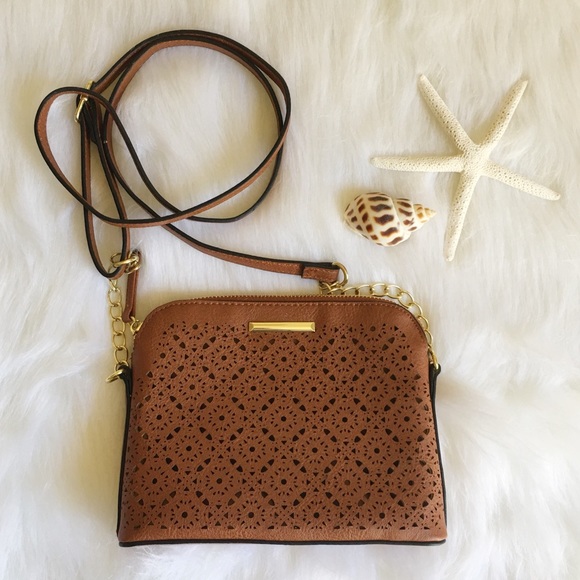 Handbags - Cute Small Brown Crossbody Purse